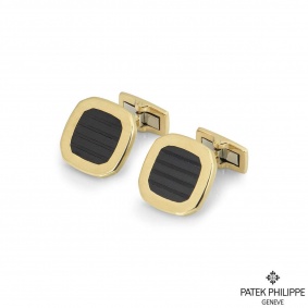 Patek Philippe Yellow Gold Aquanaut Cufflinks